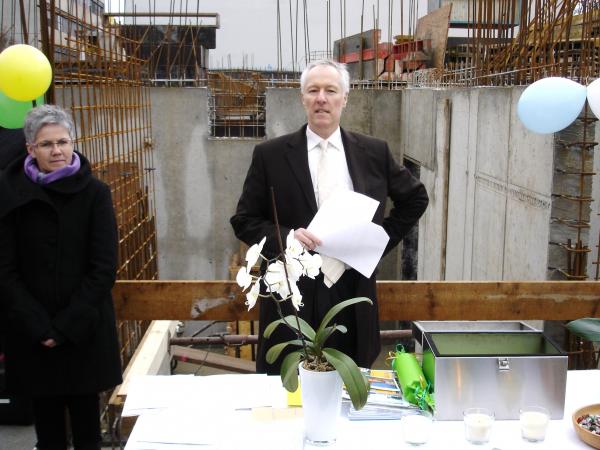 Grundsteinlegung: Gerwin R. Platz Grundsteinlegung: Gerwin R. Platz