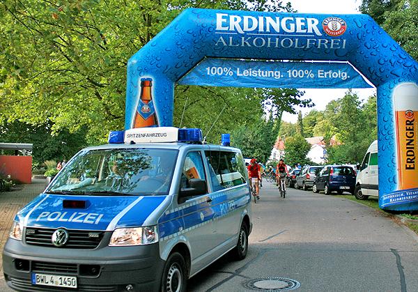 Heute: Erste Pause in Teningen-Nimburg - Die Ankunft 