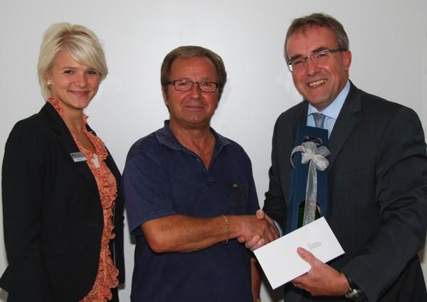Patrizia Cibis, Horst Linnemann, Markus Singler (Bild von links nach rechts). Patrizia Cibis, Horst Linnemann, Markus Singler (Bild von links nach rechts).