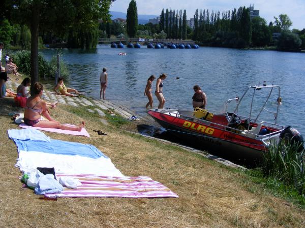 Hitzewelle in Freiburg - Impressionen vom Flückigersee (Seepark) - Bilder: Daniel Thoma Hitzewelle in Freiburg - Impressionen vom Flückigersee (Seepark) - Bilder: Daniel Thoma
