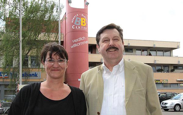 Vorsitzender Dr. Karl-Heinz Hehl und Stellvertreterin Sandra Bühler  