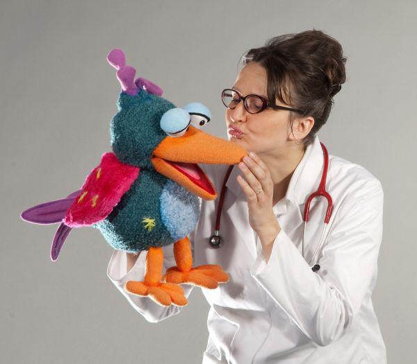 Dr. med. Sibylle Mottl-Link hat einen Vogel. 

Bild: Gudrun Holde-Ortner
