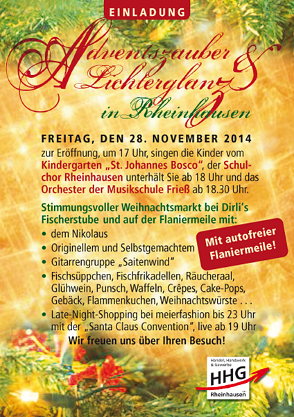 Adventszauber & Lichterglanz - Weihnachtsmarkt in Rheinhausen