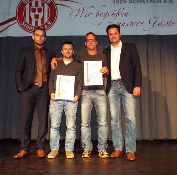 500 Spiele für die SVS: Christopher Dieterle und Oliver Trautwein 500 Spiele für die SVS: Christopher Dieterle und Oliver Trautwein