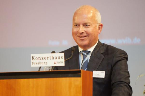 Der neugewählte Präsident der wvib Schwarzwald AG Thomas Burger, Burger Group, Schonach