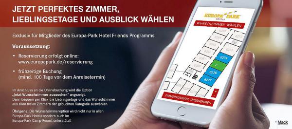 Exklusive Vorteile für treue Gäste - Das "Europa-Park Hotel Friends Treueprogramm"
Foto: Europa-Park Exklusive Vorteile für treue Gäste - Das "Europa-Park Hotel Friends Treueprogramm"
Foto: Europa-Park
