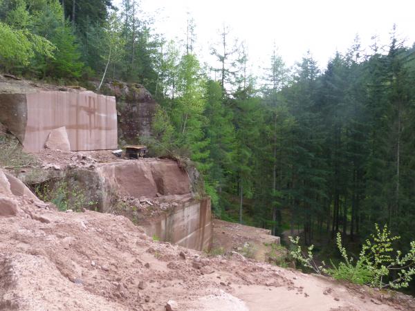Steinbruch im hinteren Bleichtal Steinbruch im hinteren Bleichtal