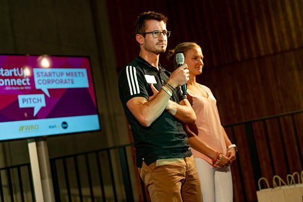 Thomas Dold, Gründer von 'Running Fitness' mit Anna Hahner.
Foto: WRO