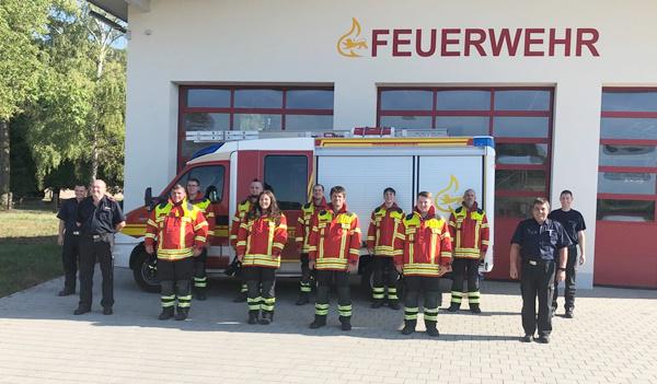 Grundausbildung bei der Feuerwehr Herbolzheim unter Corona Bedingungen Grundausbildung bei der Feuerwehr Herbolzheim unter Corona Bedingungen