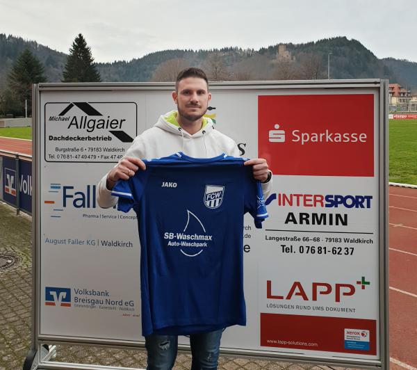 Fabian Nopper zurück beim FC Waldkirch 