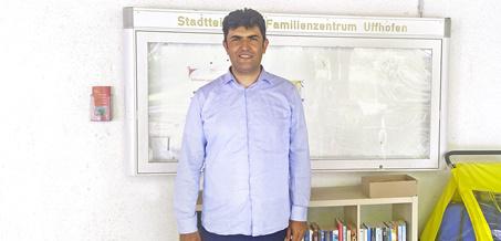 Staatlich anerkannter Erzieher. Metin Topal arbeitet im Stadtteil- und Familienzentrum Uffhofen.
Foto: Gabriel/Stadt Offenburg Staatlich anerkannter Erzieher. Metin Topal arbeitet im Stadtteil- und Familienzentrum Uffhofen.
Foto: Gabriel/Stadt Offenburg