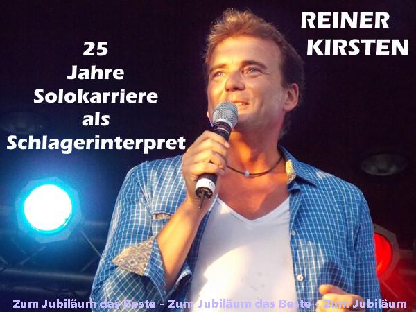 Schlagersänger Reiner Kirsten blickt in diesem Jahr auf 25 Jahre Solokarriere zurück. -
Über viele Jahre moderierte er auch zahlreiche Schlagerveranstaltungen wie das "Schlager Open Air" von Bad Krozingen, bei dem er das Publikum mit seiner eigenen Musik begeisterte und viele weitere Schlagergrößen auf der Kurpark-Bühne begrüßte.
Foto: Eva Rauß Schlagersänger Reiner Kirsten blickt in diesem Jahr auf 25 Jahre Solokarriere zurück. -
Über viele Jahre moderierte er auch zahlreiche Schlagerveranstaltungen wie das "Schlager Open Air" von Bad Krozingen, bei dem er das Publikum mit seiner eigenen Musik begeisterte und viele weitere Schlagergrößen auf der Kurpark-Bühne begrüßte.
Foto: Eva Rauß