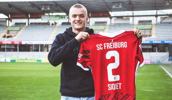 Hugo Siquet (Bild) wechselt im Januar zum SC Freiburg.

Foto: SC Freiburg 