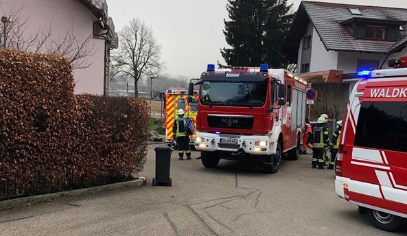 Arbeitsunfall im Forstweg in Kollnau  