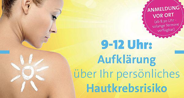 23. Juli: Aktionstag „Sonne und Haut“ in Freiburg.
Foto: Universitätsklinikum Freiburg 23. Juli: Aktionstag „Sonne und Haut“ in Freiburg.
Foto: Universitätsklinikum Freiburg