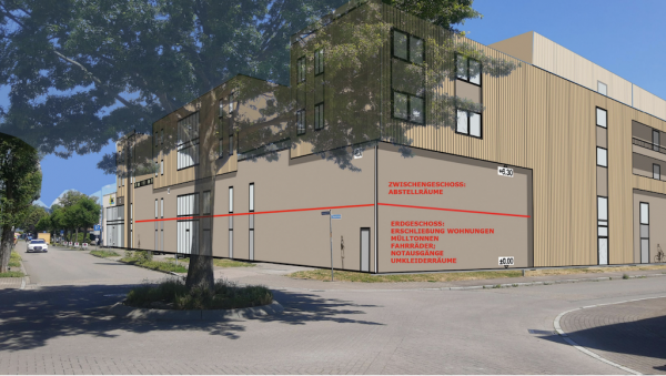 Visualisierung geplanter Neubau - Ramiro Sanches Visualisierung geplanter Neubau - Ramiro Sanches