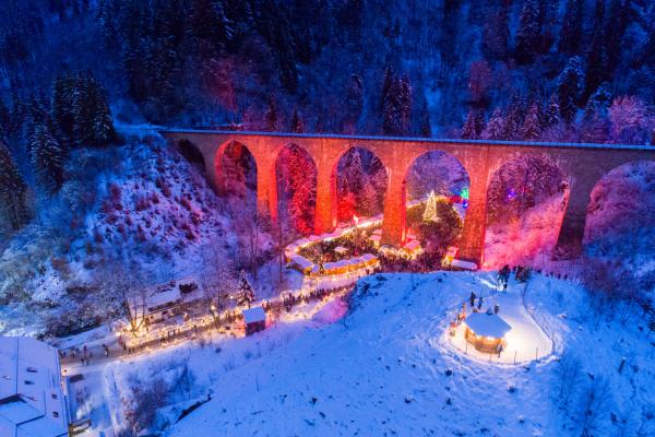 Weihnachtsmarkt Ravennaschlucht cc: Hochschwarzwald Tourismus GmbH