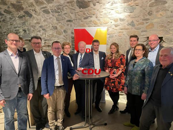Zufriedene Gesichter beim Neujahrsempfang der CDU ZweiTälerLand im "Sonnenkeller" in Gutach-Bleibach. Zufriedene Gesichter beim Neujahrsempfang der CDU ZweiTälerLand im "Sonnenkeller" in Gutach-Bleibach.