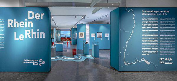Dreiländermuseum Lörrach zog Zwischenbilanz zu grenzüberschreitendem Ausstellungsprojekt „Der Rhein“.
Blick in die Überblicksausstellung im Dreiländermuseum.

Foto: Dreiländermuseum Lörrach - Axel Hupfer