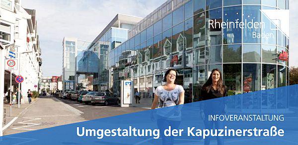 31. Januar: Stadt Rheinfelden informiert zu Neugestaltung Kapuzinerstraße.

Foto: Stadt Rheinfelden 