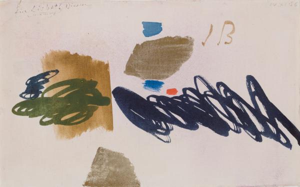 Musem für Neue Kunst – Städtische Museen Freiburg, Julius
Bissier, 14.XI.56/24.XII.56, 1956, Foto Axel Killian, VG
Bildkunst/Bonn 2023 Musem für Neue Kunst – Städtische Museen Freiburg, Julius
Bissier, 14.XI.56/24.XII.56, 1956, Foto Axel Killian, VG
Bildkunst/Bonn 2023