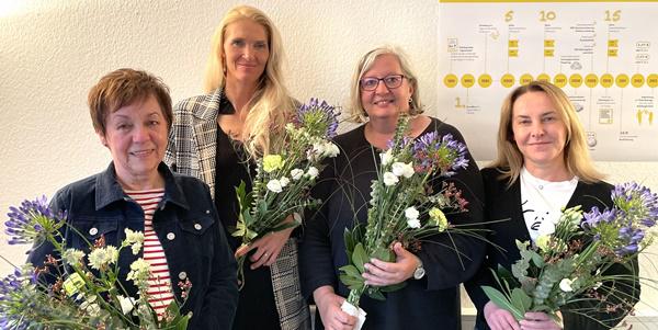 Cornelia Engelmann, Claudia Dorner-Müller, Monika Pollmann, Anne Adam, Kathrin Pensold, Petra Frank
Cornelia Engelmann, Claudia Dorner-Müller, Monika Pollmann, Anne Adam, Kathrin Pensold, Petra Frank