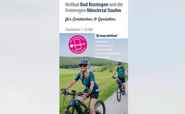 Neue Freizeitkarte in Zusammenarbeit mit Kur und Bäder GmbH Bad Krozingen und Ferienregion Münstertal Staufen erstellt.
Foto: Kur und Bäder GmbH Bad Krozingen Neue Freizeitkarte in Zusammenarbeit mit Kur und Bäder GmbH Bad Krozingen und Ferienregion Münstertal Staufen erstellt.
Foto: Kur und Bäder GmbH Bad Krozingen