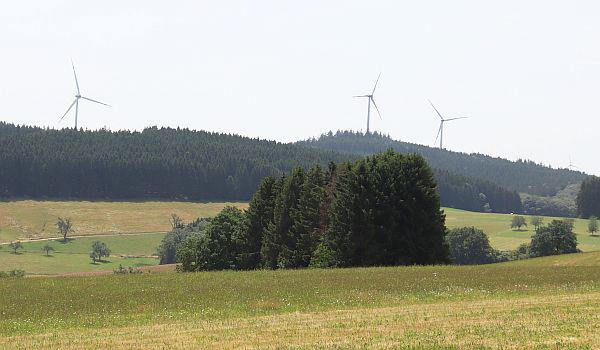 Genehmigungsantrag auf Erweiterung des Bürgerwindparks in Biederbach eingereicht.
Simulation des Blicks auf den Windpark Rotzel vom Höhengasthaus zum Kreuz: Die geplante Windenergieanlage 4 wäre ganz links.
Foto: Ökostromgruppe Freiburg Genehmigungsantrag auf Erweiterung des Bürgerwindparks in Biederbach eingereicht.
Simulation des Blicks auf den Windpark Rotzel vom Höhengasthaus zum Kreuz: Die geplante Windenergieanlage 4 wäre ganz links.
Foto: Ökostromgruppe Freiburg