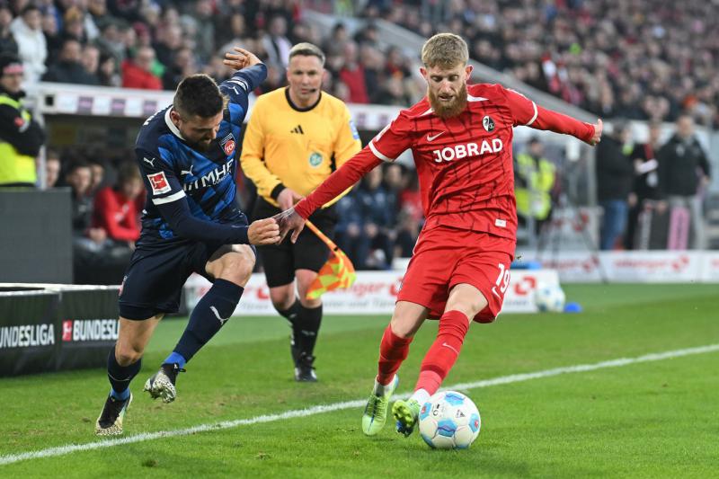 SC Freiburg siegt knapp mit 1:0 gegen den 1. FC Heidenheim
Neuzugang Nikals Beste kam in der 84. Minute
Bild: Stephan Eckenfels SC Freiburg siegt knapp mit 1:0 gegen den 1. FC Heidenheim
Neuzugang Nikals Beste kam in der 84. Minute
Bild: Stephan Eckenfels