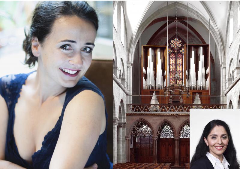 Gudrun Sidonie Otto (Sopran), Patricia Moreno (Moderation) & Basler Münsterorgel Gudrun Sidonie Otto (Sopran), Patricia Moreno (Moderation) & Basler Münsterorgel